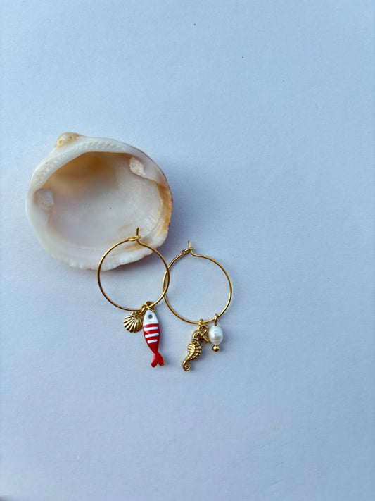Orecchini Red Sea