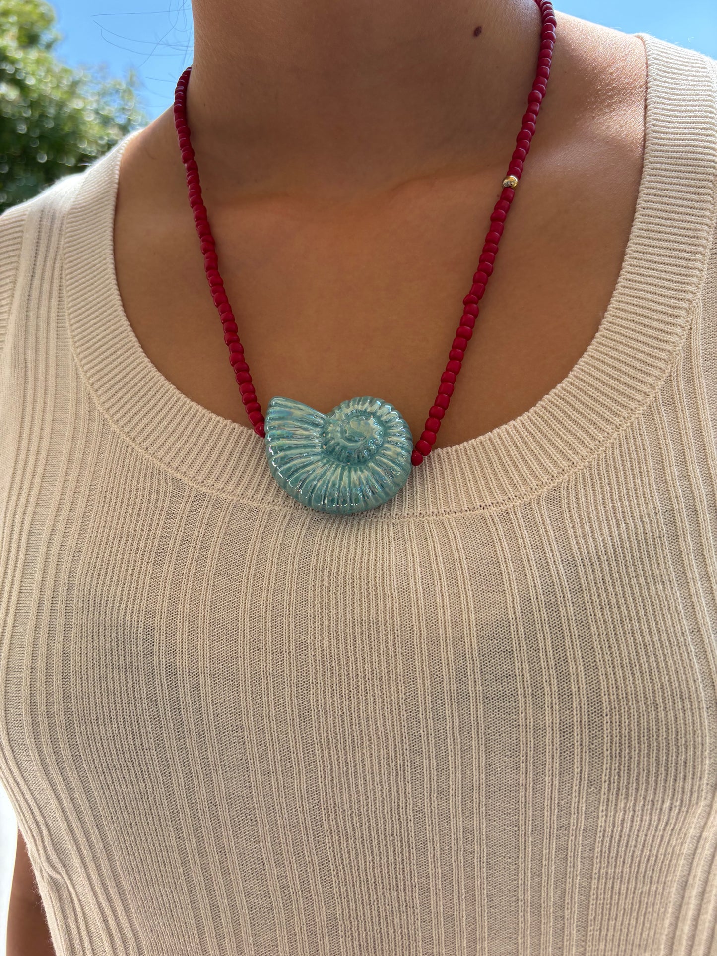 Summer Lovin Collana Ammoniti