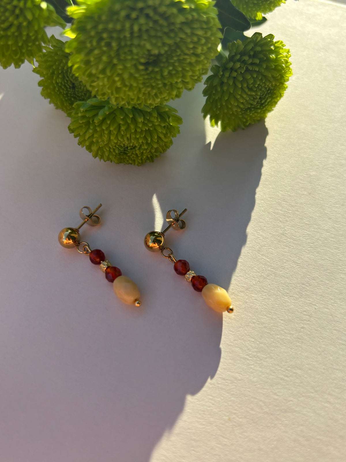Amber Earrings