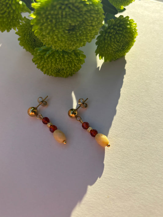 Amber Earrings